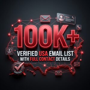 100K+ Verified USA Email List With Full Contact Details