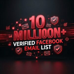 Buy 10 Million+ Facebook Email Database – Verified Facebook Email List for Marketing