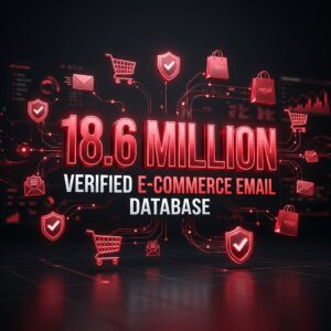 Online Shopping User Email Database — 18.6 Million Verified E-Commerce