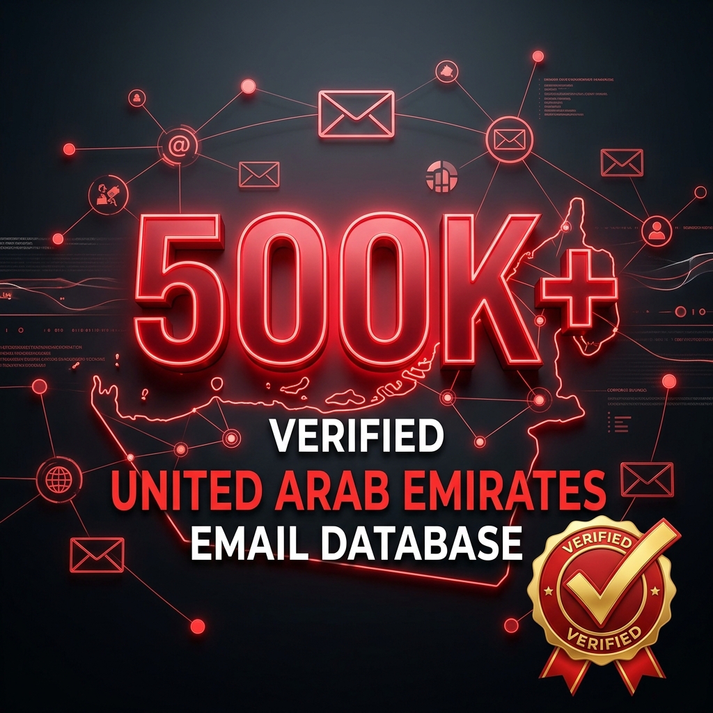 Buy 500K+ United Arab Emirates Email Database – Verified UAE Email List for Marketing Buy 500K+ United Arab Emirates Email Database – Verified UAE Email List for Marketing