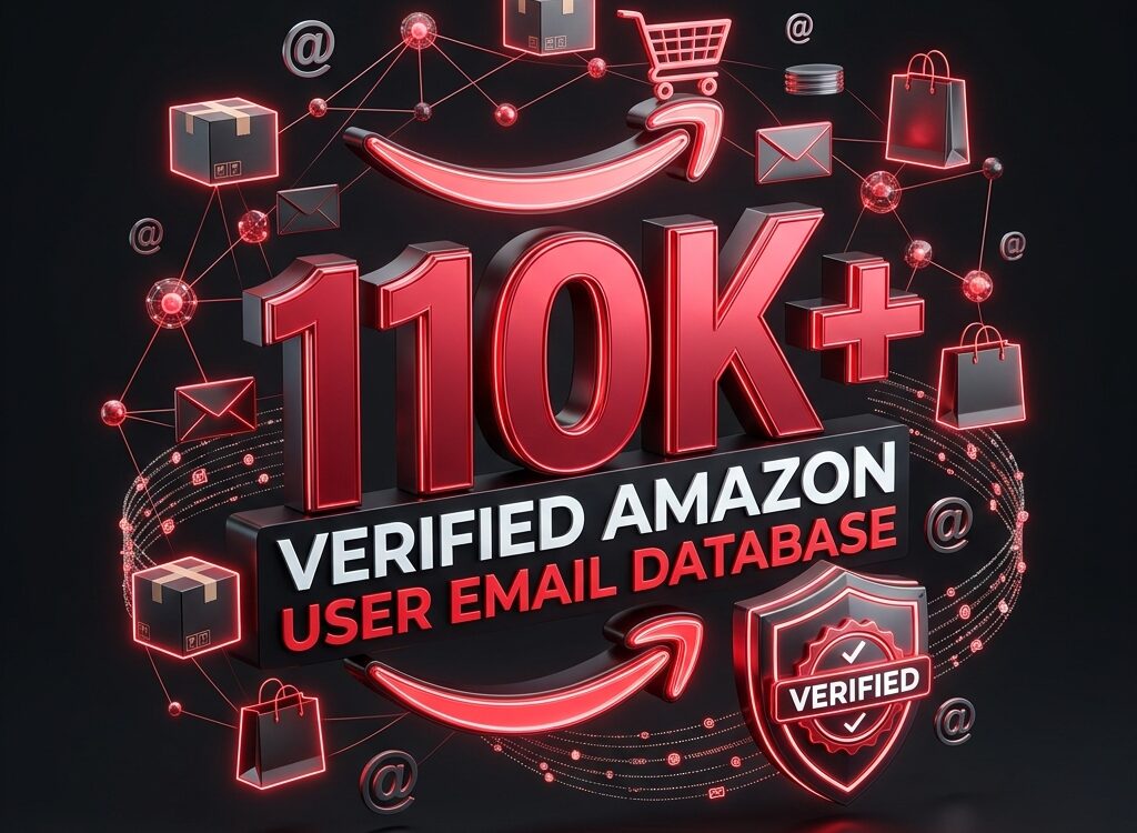 Buy Amazon User Email Database 110K+ Verified