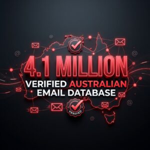 Buy Australia Email List – 4.1 Million Verified Australian Email Database
