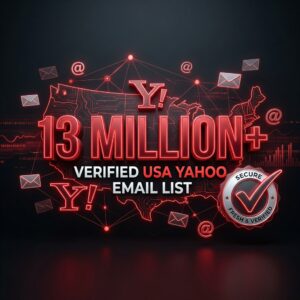 Buy 13 Million+ USA Yahoo Email Database – Fresh Verified US Yahoo Email List