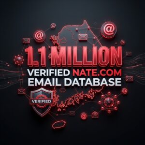 Buy Nate.com 1.1 Million Email Database – Verified South Korea Email List for Marketing