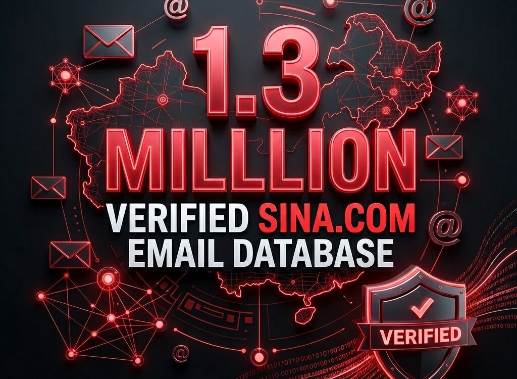 Buy Sina.com 1.3 Million Email Database – Verified China Email List for Marketing