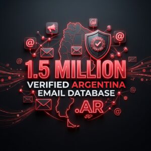Buy Argentina Email Database – 1.5 Million .AR Verified Mail List for Marketing