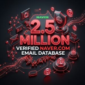 Buy Naver.com Email Database 2.5 Million | South Korea Email Marketing List