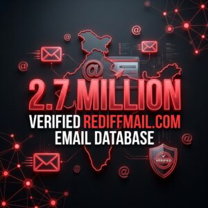 Buy Rediffmail.com 2.7 Million Email Database – India Targeted Email Marketing List
