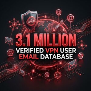 Buy VPN User Email List – 3.1 Million Verified VPN Users Email Database