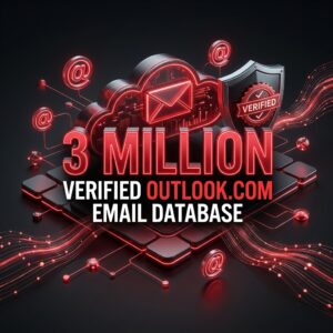 Buy Outlook.com Email List – 3 Million Verified Microsoft Outlook Email Database