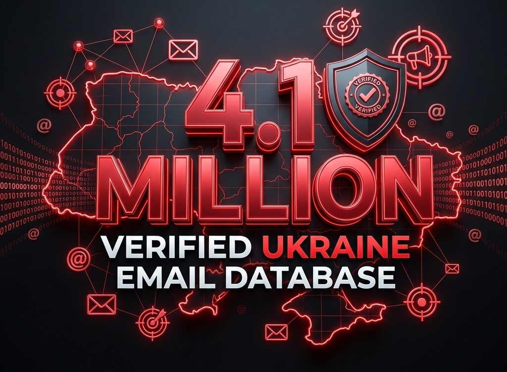 Buy Ukraine Email Database – 4.1 Million Verified Mail List for Email Marketing