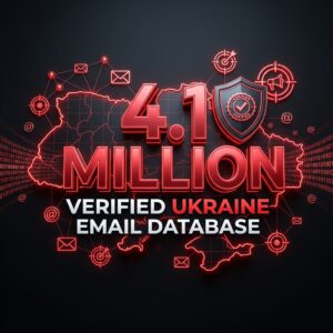 Buy Ukraine Email Database – 4.1 Million Verified Mail List for Email Marketing
