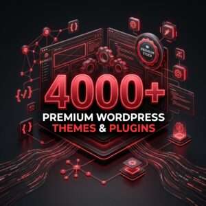 4000+ Wordpress Themes And Plugins Premium Stock