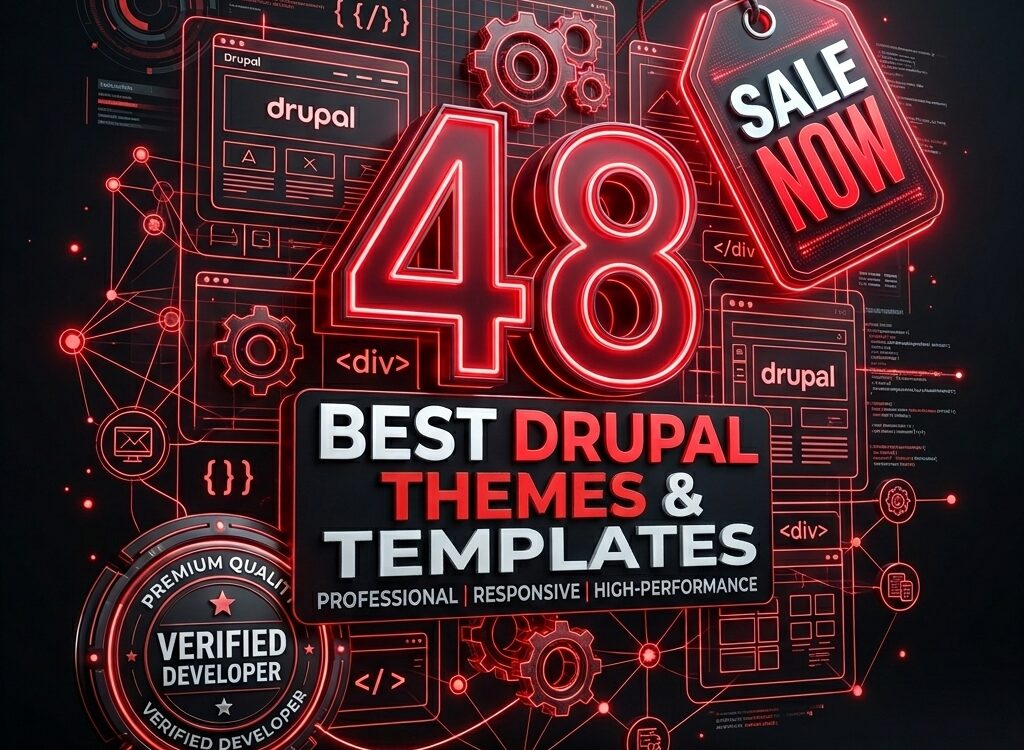 48 Best Drupal Themes And Templates Sale Now