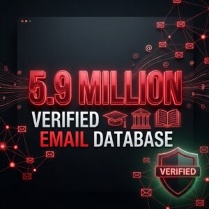 Reach 5.9 Million EDU Email Database Academic Professionals, Researchers, and Students