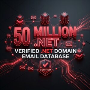 50 Million Verified .NET Domain Email Addresses