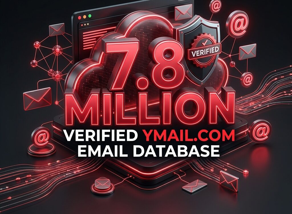Buy Ymail.com 7.8 Million Email Database – Verified Email List for Marketing