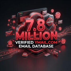 Buy Ymail.com 7.8 Million Email Database – Verified Email List for Marketing