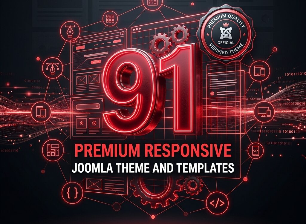 91 Premium Responsive Joomla Theme And Templates