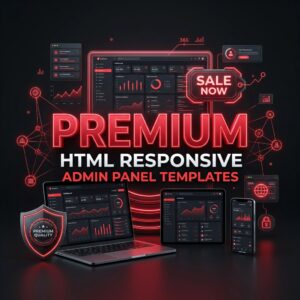HTML Responsive Admin Panel Templates Premium Sale Now