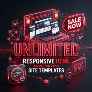 Unlimited Responsive HTML Premium Site Templates Sale Now