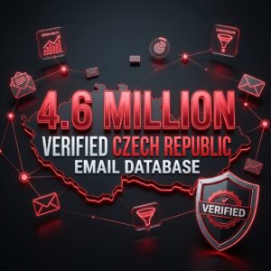 Buy Czech Republic Email Database — 4.6 Million Verified Email Addresses