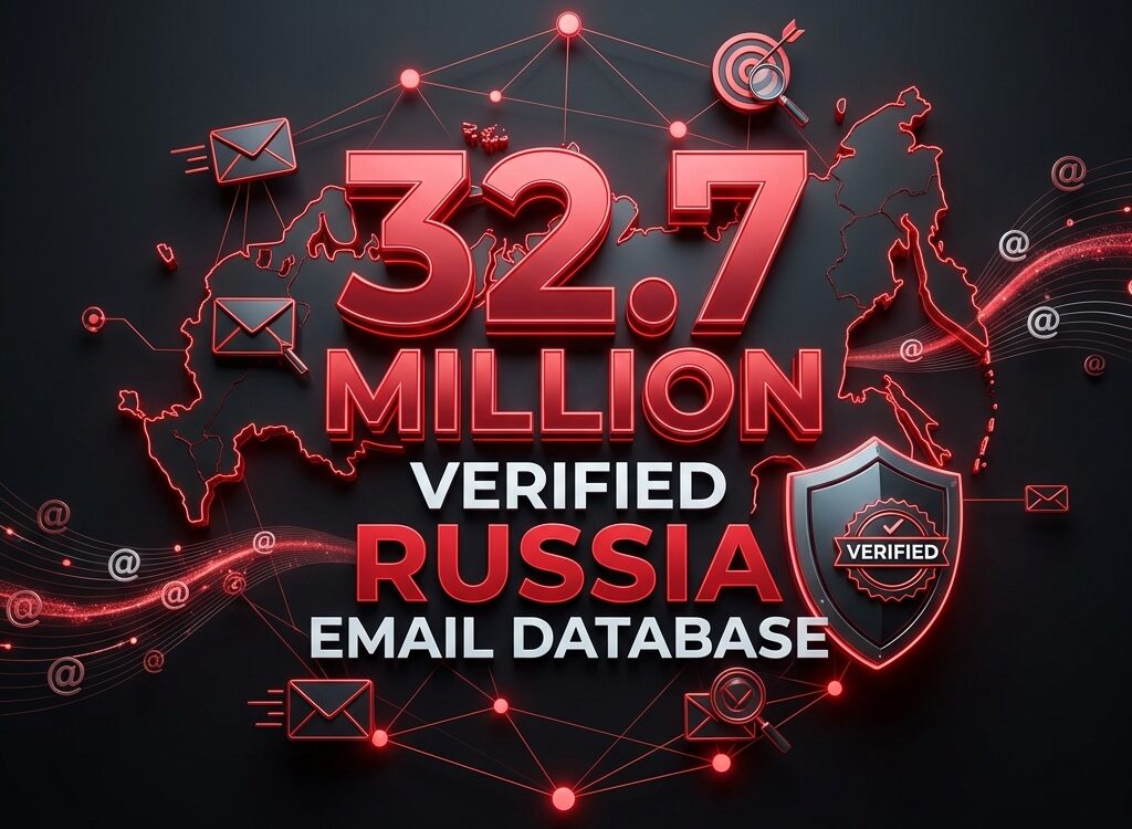 Buy Russia Email Database – 32.7 Million Verified Mail List for Targeted Email Marketing