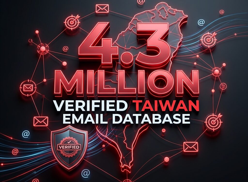 Email Database – Taiwan 4.3 Million Mail List