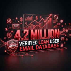 Reach 4.2 Million Pre-Qualified Financial Leads With the Loan User Email Database
