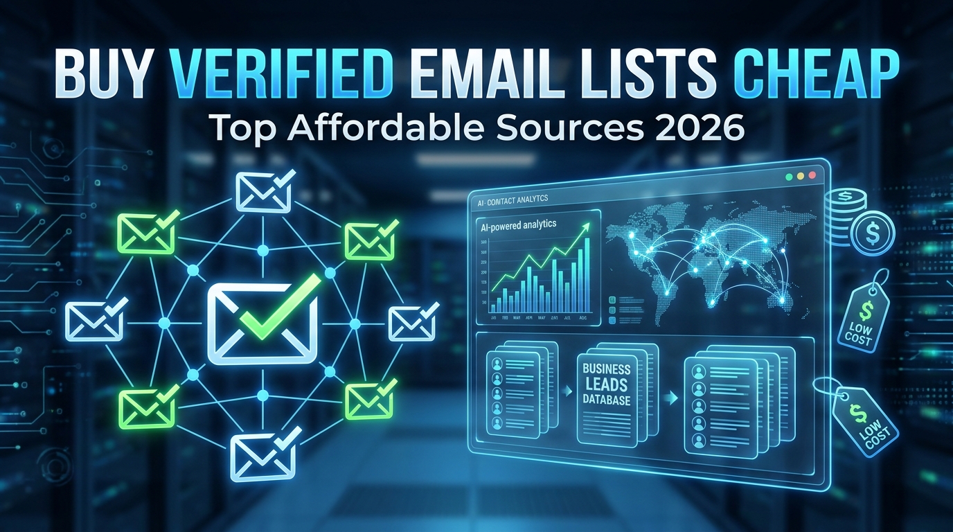 Where To Buy Verified Email List Cheap: Discover Top Affordable Sources