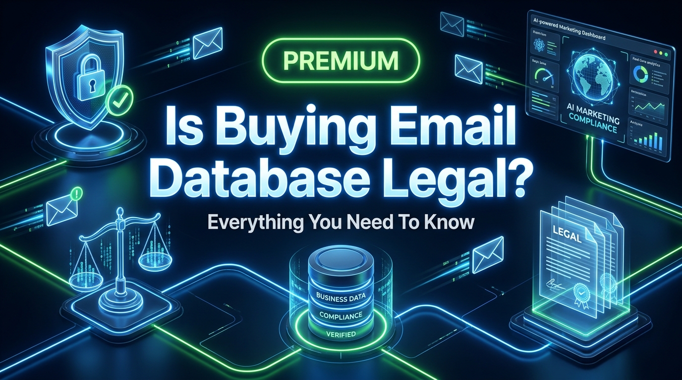 Is Buying Email Database Legal? Everything You Need To Know Right Now