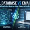 Email Database Vs Email List Difference: Which Is Better For Your Goals