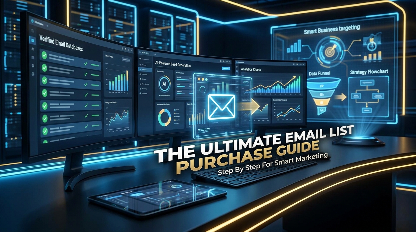 The Ultimate Email List Purchase Guide Step By Step For Smart Marketing