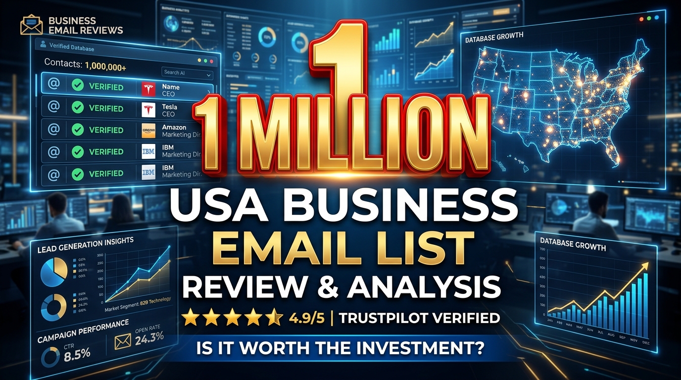 The 1 Million USA Business Email List Review: Is It Worth The Investment