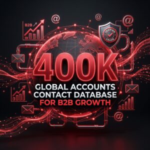 Global Accounts 400k Contact Database for B2B Growth