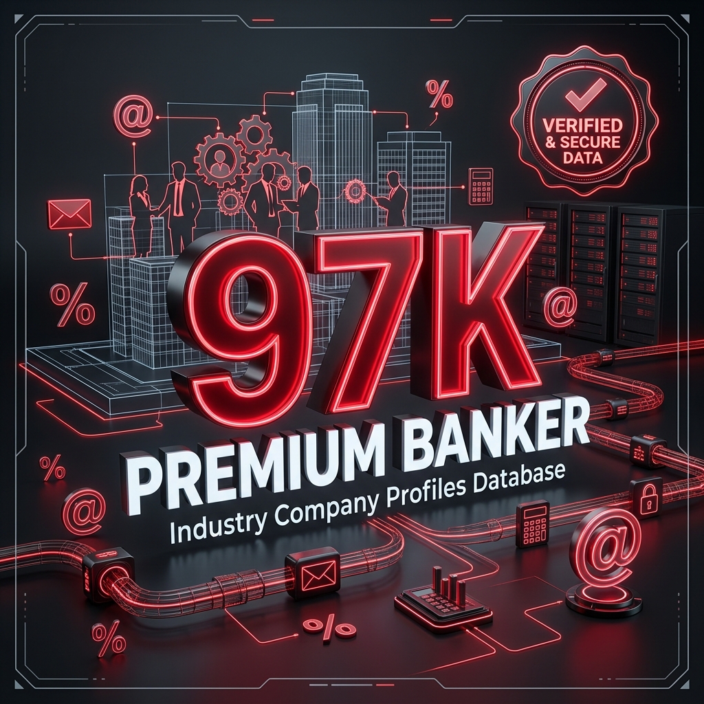 Premium Banker 97K Industry Employee Profiles Database Premium Banker 97K Industry Employee Profiles Database