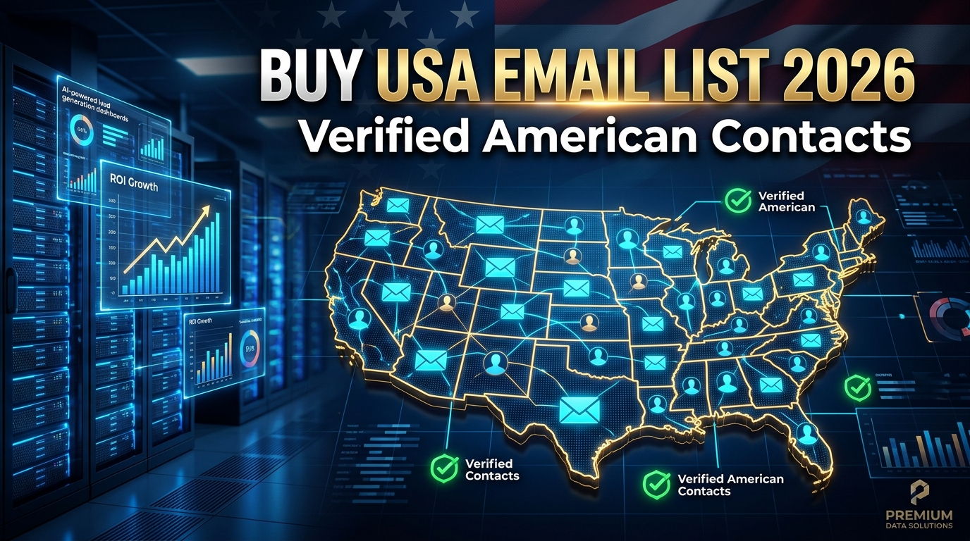 Buy USA Email List 2026: Get Verified American Contacts Instantly Today