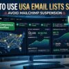 How To Use USA Email List In Mailchimp Safely Without Getting Suspended
