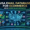 USA Email Database For Ecommerce Campaigns: Drive More Sales Instantly