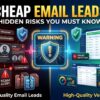 The Risks of Buying Cheap Email Leads