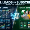 Email Leads vs Email Subscribers: What's the Difference
