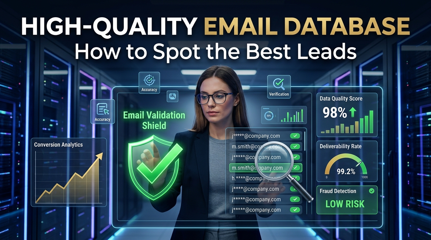 How to Spot a High-Quality Email Leads Database