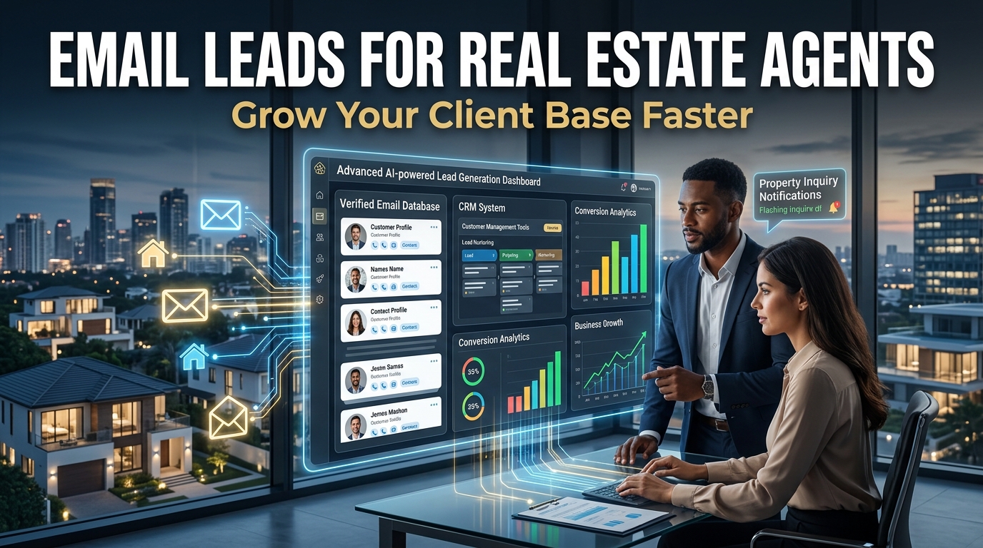 Buying Email Leads for Real Estate Agents