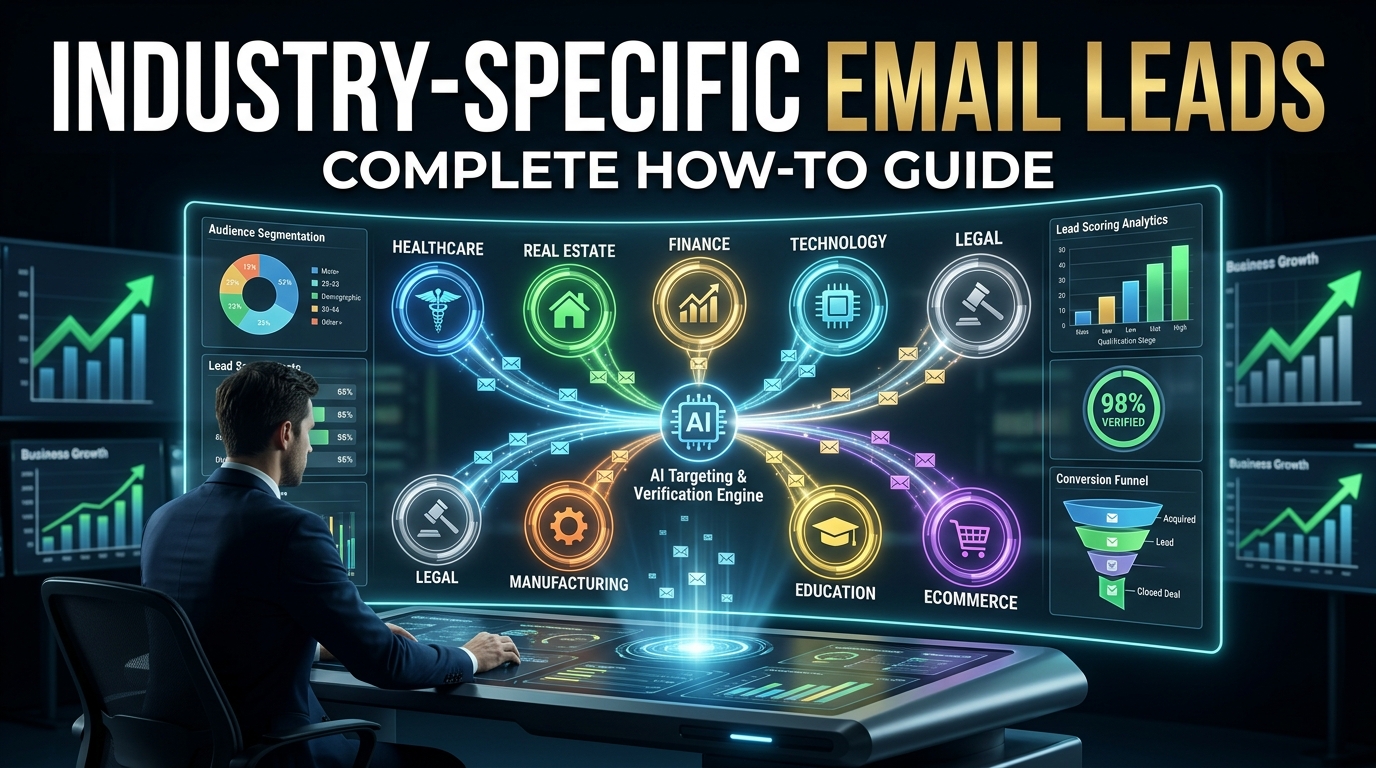Buying Industry-Specific Email Leads: A How-To Guide